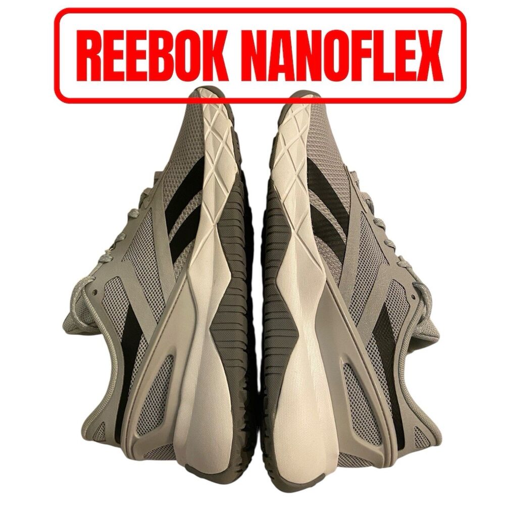 Reebok Nanoflex Running Shoes Women’s Size 9 Walk Gym Athletic Shoes Gray NEW